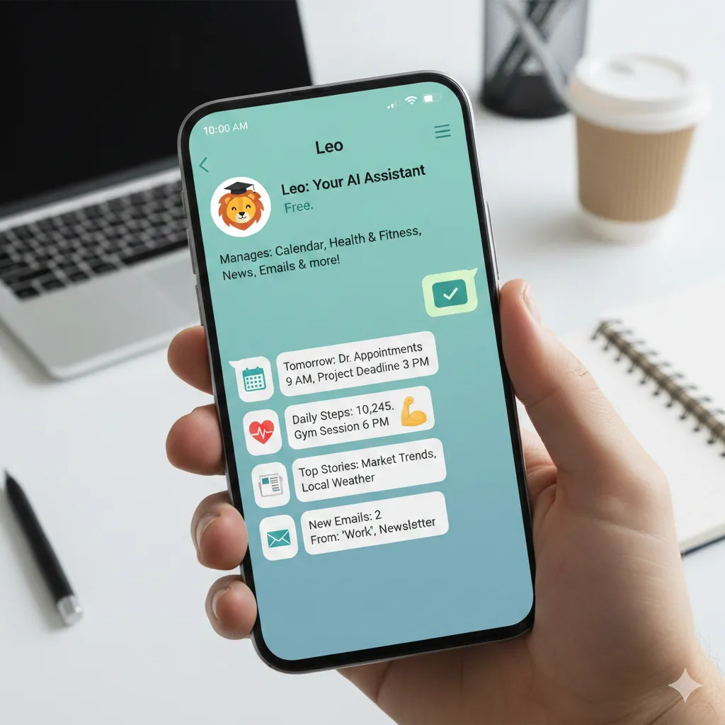 Leo: My Zero-Cost, Privacy-First AI Assistant on WhatsApp